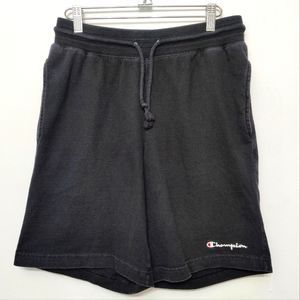 Champion black athletic shorts cotton size Medium